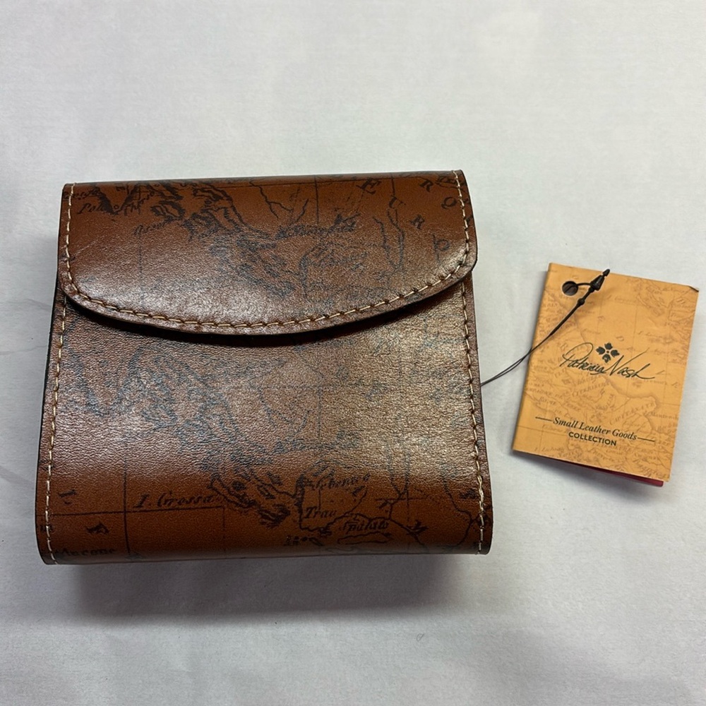 Patricia Nash Signature Map Reiti Rust Riot Wallet